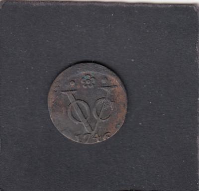 Beschrijving: Duit V.O.C. Holland S92 ERROR